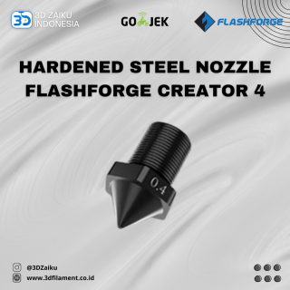 3D Printer Flashforge Creator 4 Hardened Steel Nozzle